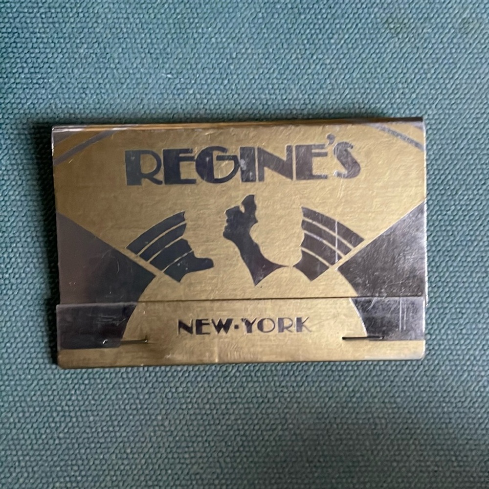 Vintage 1970s Regine’s Nightclub Matches